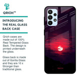 Morning Red Sky Glass Case For Samsung Galaxy A23