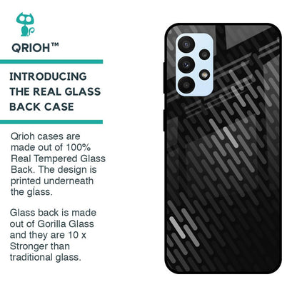 Dark Abstract Pattern Glass Case For Samsung Galaxy A23