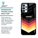 Abstract Arrow Pattern Glass Case For Samsung Galaxy A23