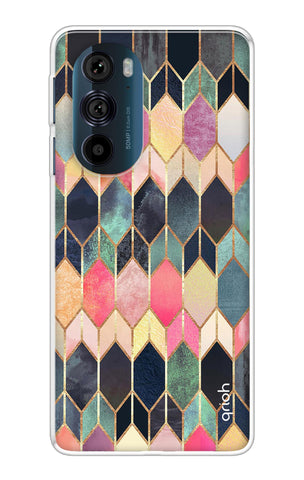 Shimmery Pattern Motorola Edge 30 Pro Back Cover
