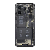 Skeleton Inside Oppo A96 Glass Back Cover Online