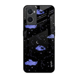 Constellations Oppo A96 Glass Back Cover Online