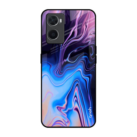 Psychic Texture Oppo A96 Glass Back Cover Online