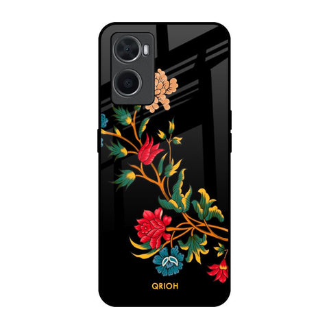 Dazzling Art Oppo A96 Glass Back Cover Online