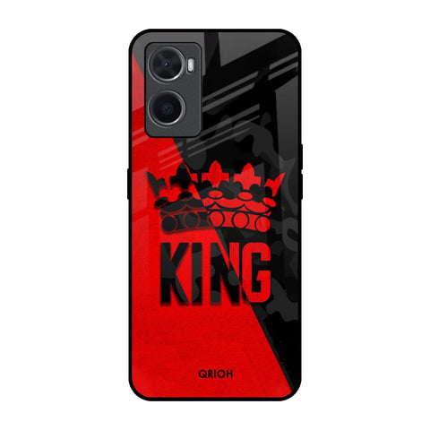 I Am A King Oppo A96 Glass Back Cover Online