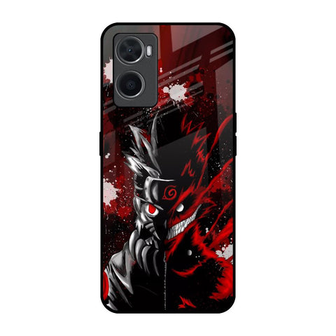 Dark Character Oppo A96 Glass Back Cover Online