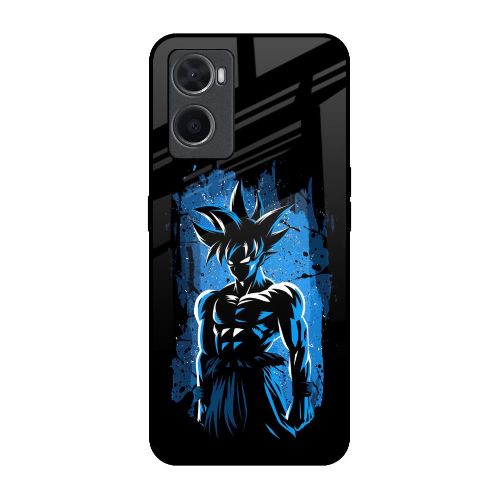 Splatter Instinct Oppo A96 Glass Back Cover Online