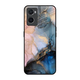 Marble Ink Abstract Oppo A96 Glass Back Cover Online