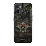 Army Warrior Oppo A96 Glass Back Cover Online