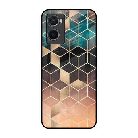 Bronze Texture Oppo A96 Glass Back Cover Online
