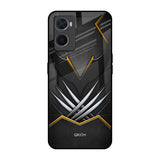 Black Warrior Oppo A96 Glass Back Cover Online