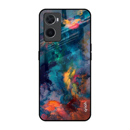 Cloudburst Oppo A96 Glass Back Cover Online