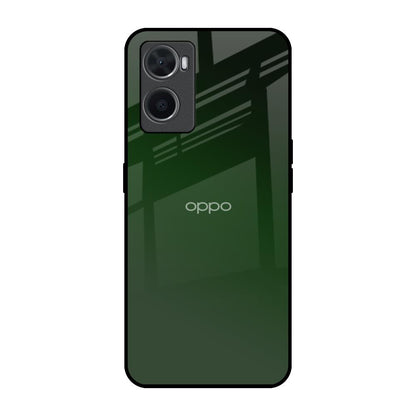 Deep Forest Oppo A96 Glass Back Cover Online