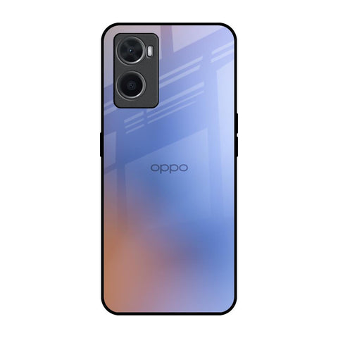 Blue Aura Oppo A96 Glass Back Cover Online