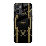 Sacred Logo Oppo A96 Glass Back Cover Online