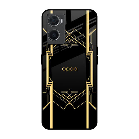 Sacred Logo Oppo A96 Glass Back Cover Online