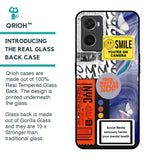 Smile for Camera Glass Case for Oppo A96