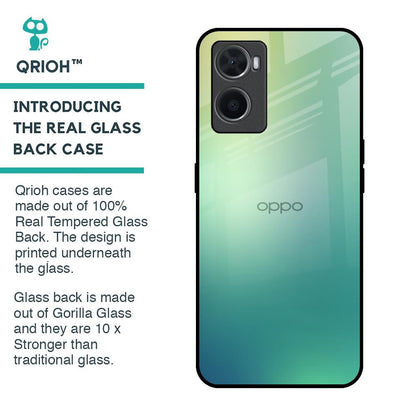 Dusty Green Glass Case for Oppo A96
