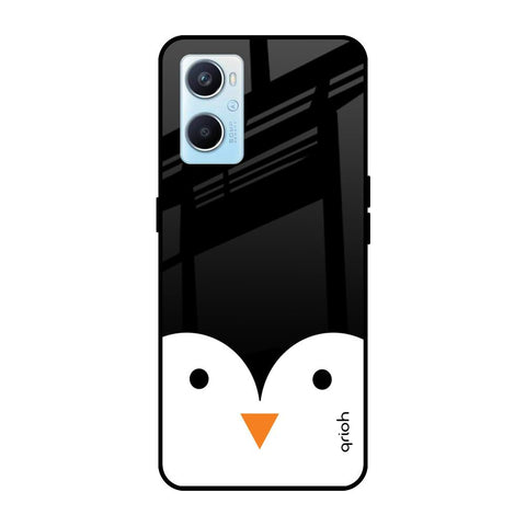 Cute Penguin Oppo A96 Glass Cases & Covers Online