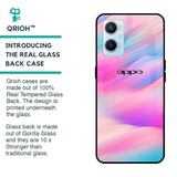 Colorful Waves Glass case for Oppo A96