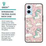 Balloon Unicorn Glass case for Oppo A96