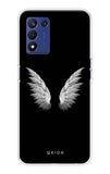White Angel Wings Realme 9 SE 5G Back Cover