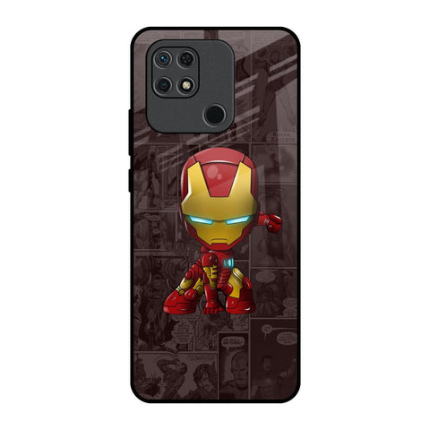 Angry Baby Super Hero Redmi 10 Glass Back Cover Online