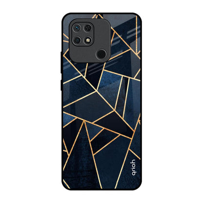 Abstract Tiles Redmi 10 Glass Back Cover Online