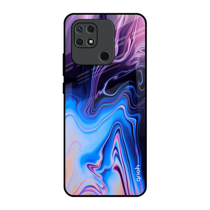 Psychic Texture Redmi 10 Glass Back Cover Online
