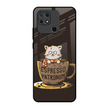 Tea With Kitty Redmi 10 Glass Back Cover Online