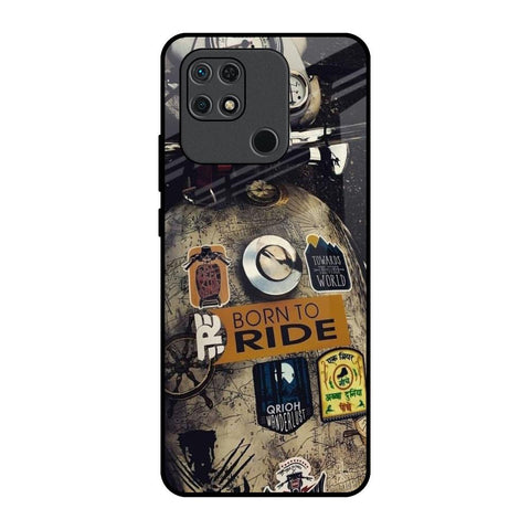 Ride Mode On Redmi 10 Glass Back Cover Online