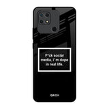 Dope In Life Redmi 10 Glass Back Cover Online