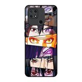 Anime Eyes Redmi 10 Glass Back Cover Online