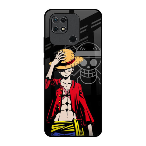 Hat Crew Redmi 10 Glass Back Cover Online