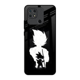 Monochrome Goku Redmi 10 Glass Back Cover Online