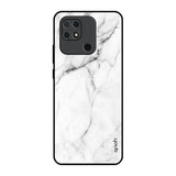Modern White Marble Redmi 10 Glass Back Cover Online