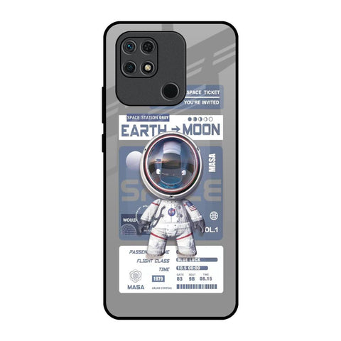 Space Flight Pass Redmi 10 Glass Back Cover Online