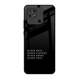 Black Soul Redmi 10 Glass Back Cover Online