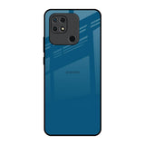 Cobalt Blue Redmi 10 Glass Back Cover Online