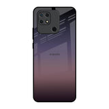Grey Ombre Redmi 10 Glass Back Cover Online