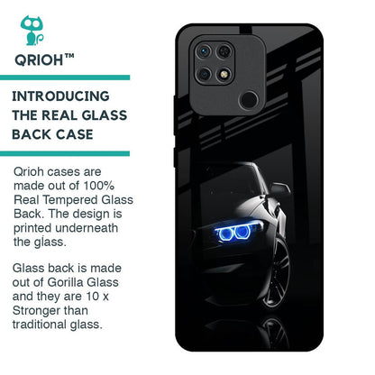 Car In Dark Glass Case for Redmi 10