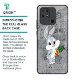 Cute Baby Bunny Glass Case for Redmi 10