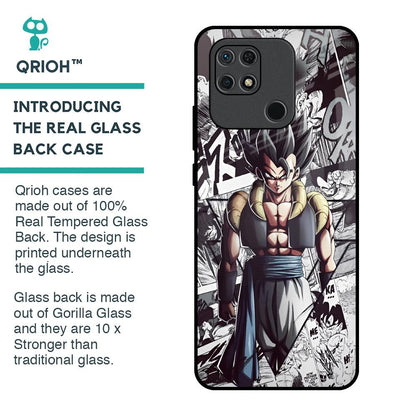 Dragon Anime Art Glass Case for Redmi 10