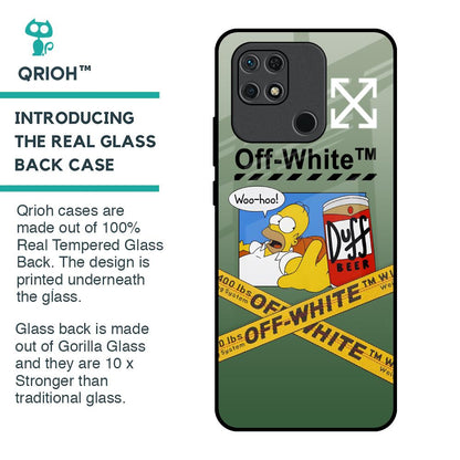 Duff Beer Glass Case for Redmi 10