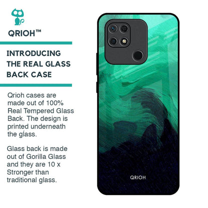 Scarlet Amber Glass Case for Redmi 10
