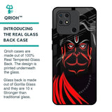 Lord Hanuman Glass Case For Redmi 10