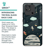 Astronaut Dream Glass Case For Redmi 10