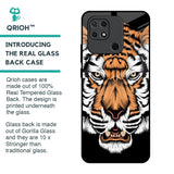 Angry Tiger Glass Case For Redmi 10