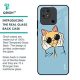 Adorable Cute Kitty Glass Case For Redmi 10
