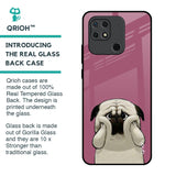 Funny Pug Face Glass Case For Redmi 10